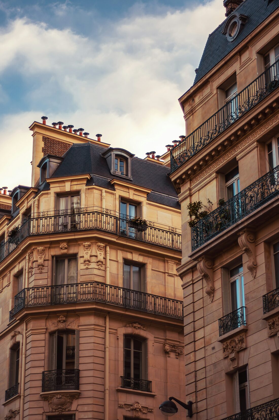 Façade haussmannienne, Paris